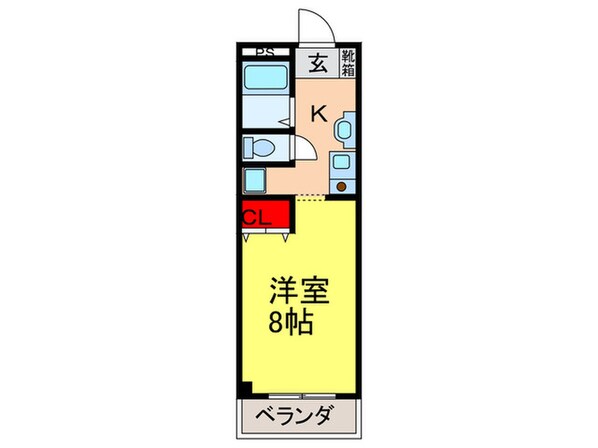 ドマ－ニの物件間取画像